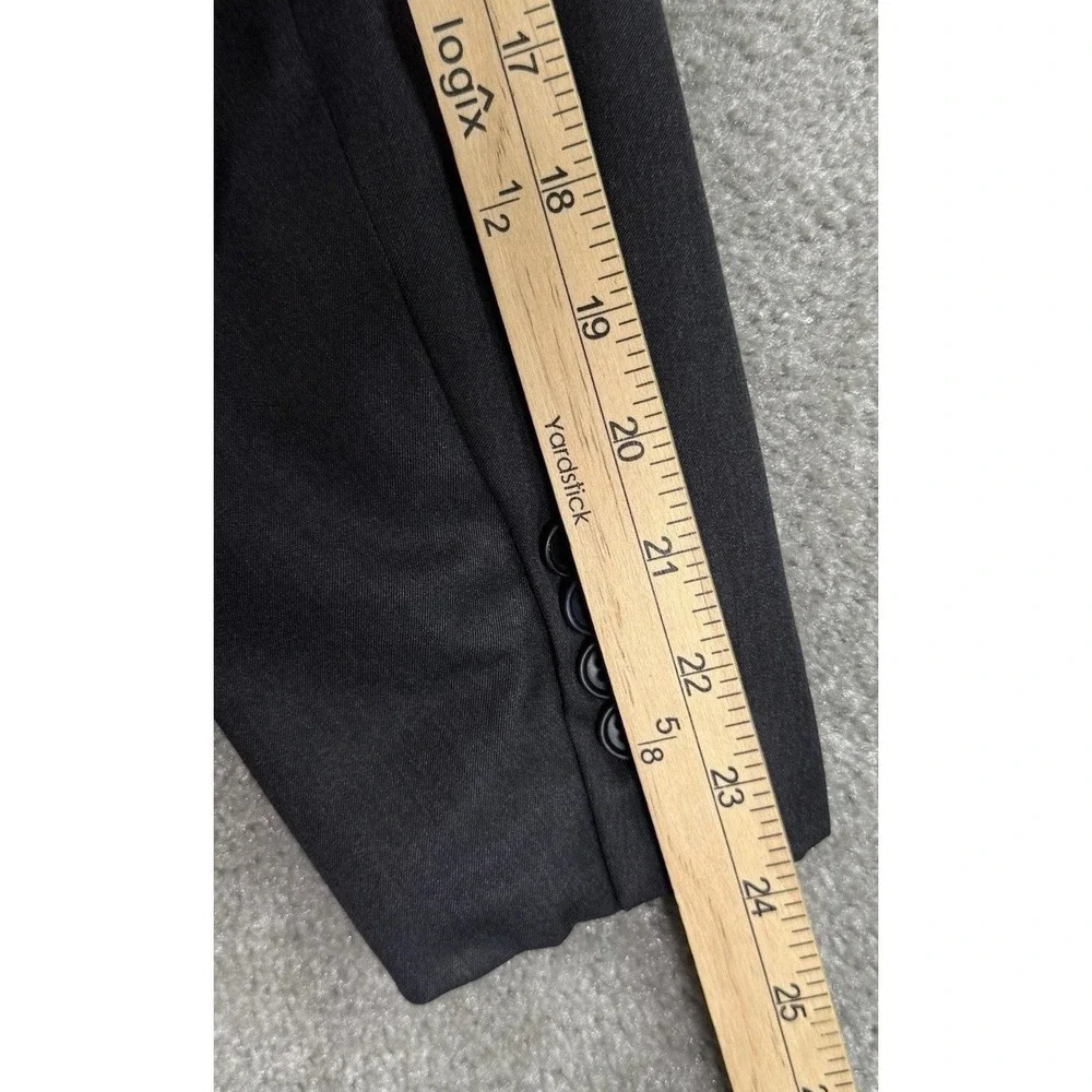 Ralph‎ lauren Blazer Mens 44L Gray Black Label Suit Jacket Wool Italy Sport Coat